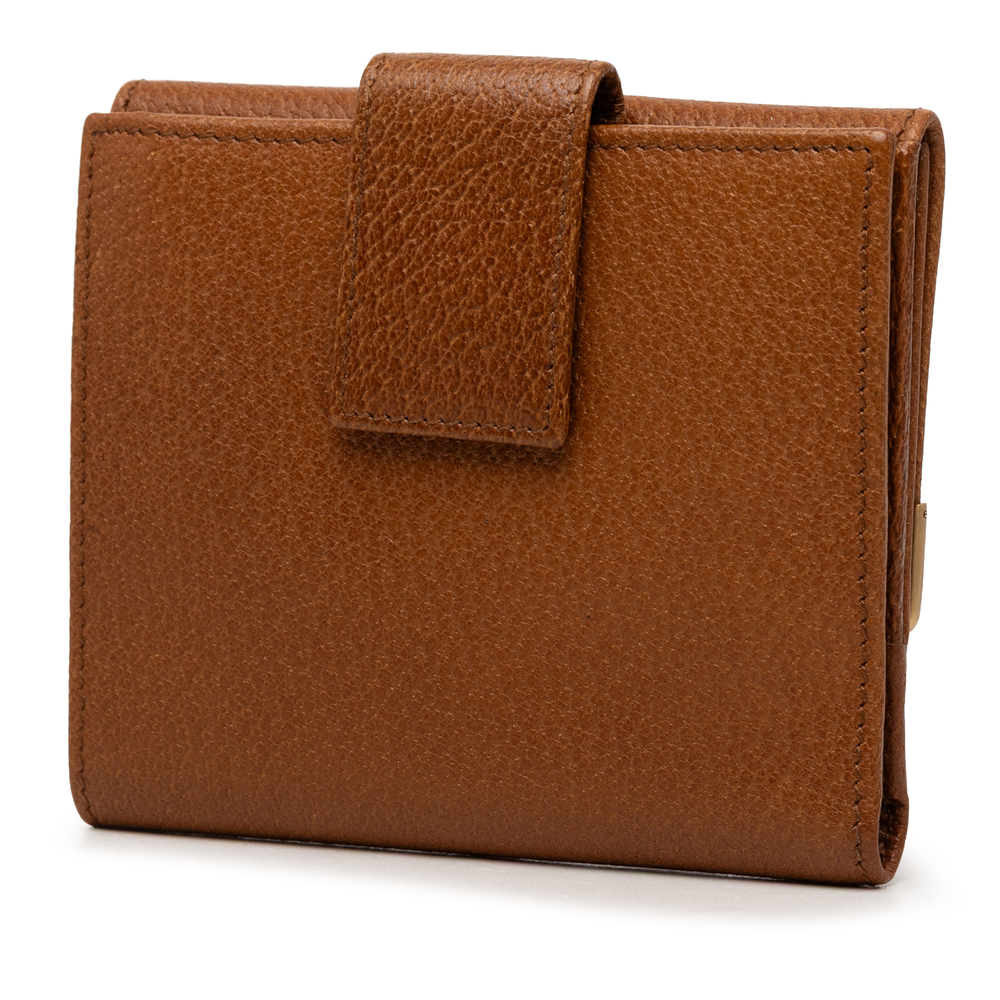 Pre-Loved Gucci Calfskin French Flap Wallet - Picture 2 of 8